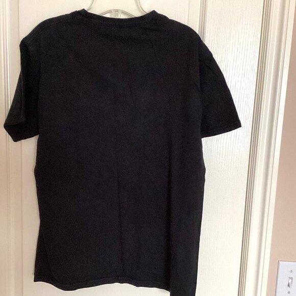 DC Men's Short Sleeve T- Shirt Size M Black Graphic Top Casual - Picture 3 of 5